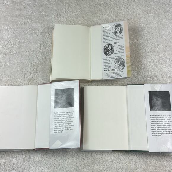 Aidan of Oren Lot of 3 HC good fantasy adventure novels complete set Alan Jean - Picture 7 of 8